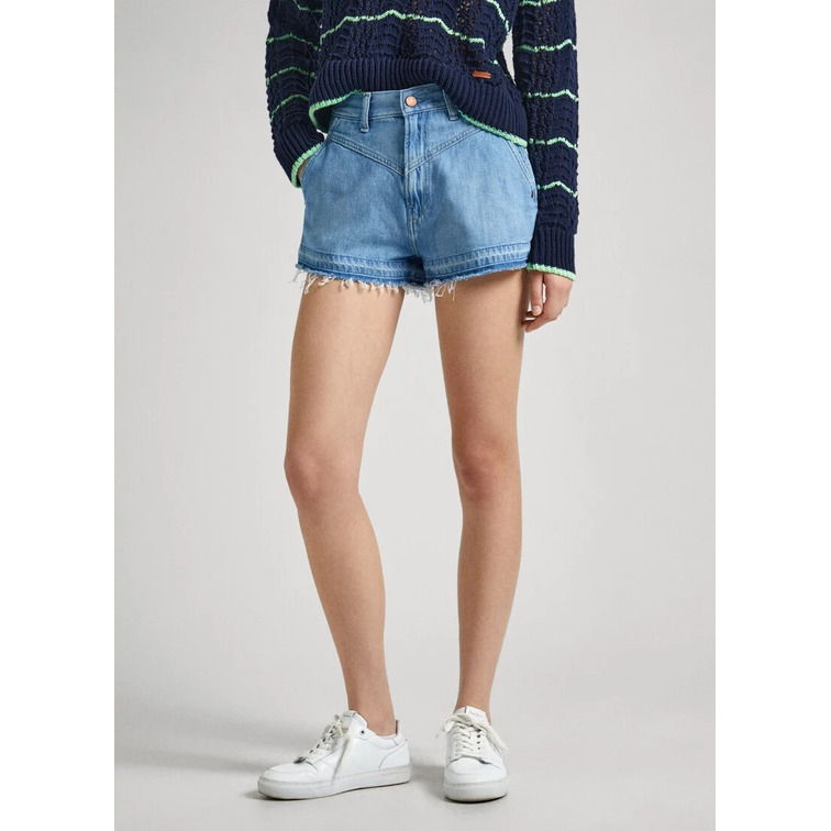 SHORTS DENIM FIT SLIM MUJER PEPE JEANS