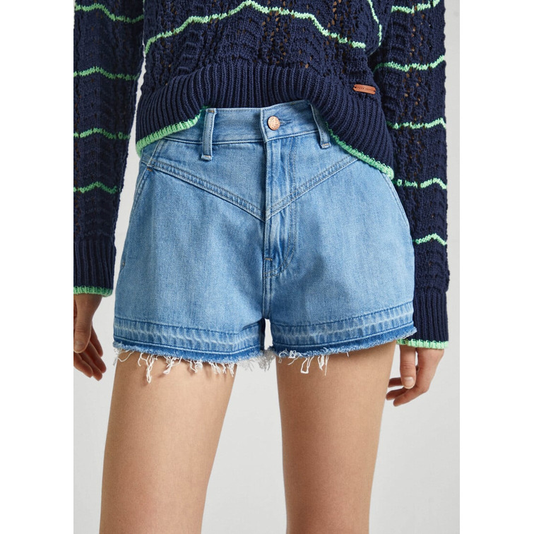 SHORTS DENIM FIT SLIM MUJER PEPE JEANS