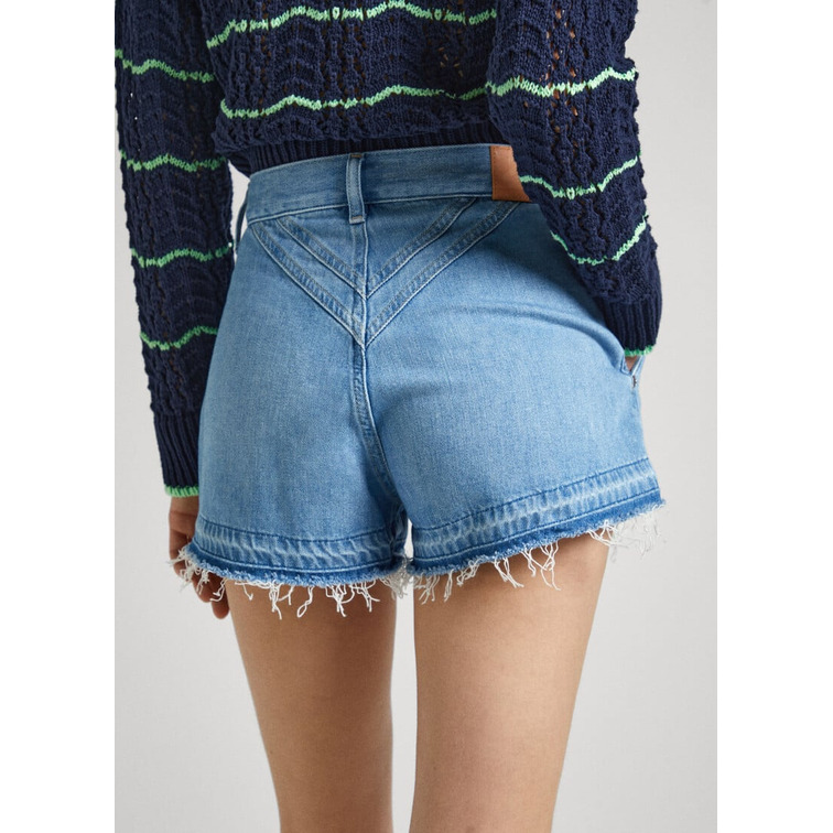 SHORTS DENIM FIT SLIM MUJER PEPE JEANS