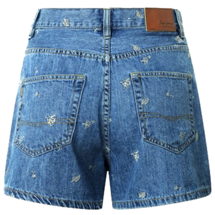PANTALÓN CORTO VAQUERO MUJER PEPE JEANS FIT SLIM