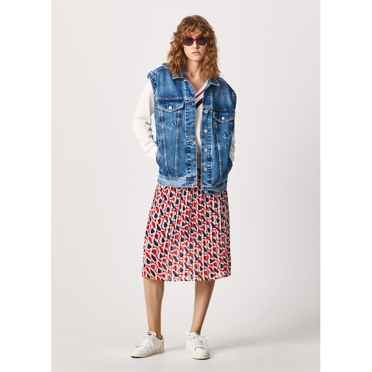 FALDA PLISADA MUJER PEPE JEANS KAYLIE
