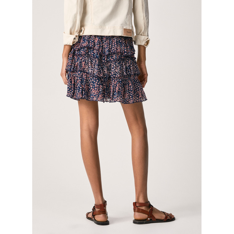 FALDA VOLANTES MUJER PEPE JEANS LESLIE