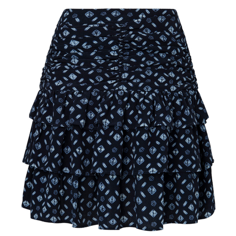 FALDA CORTA ESTAMPADO GEOMÉTRICO MUJER PEPE JEANS EIMI