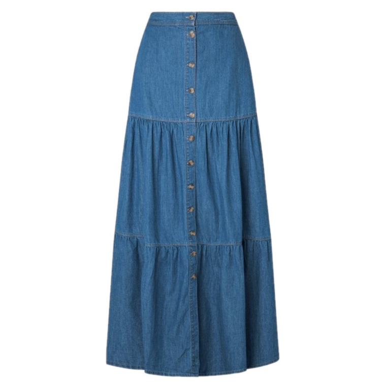 FALDA LARGA VAQUERA MUJER PEPE JEANS JEWEL