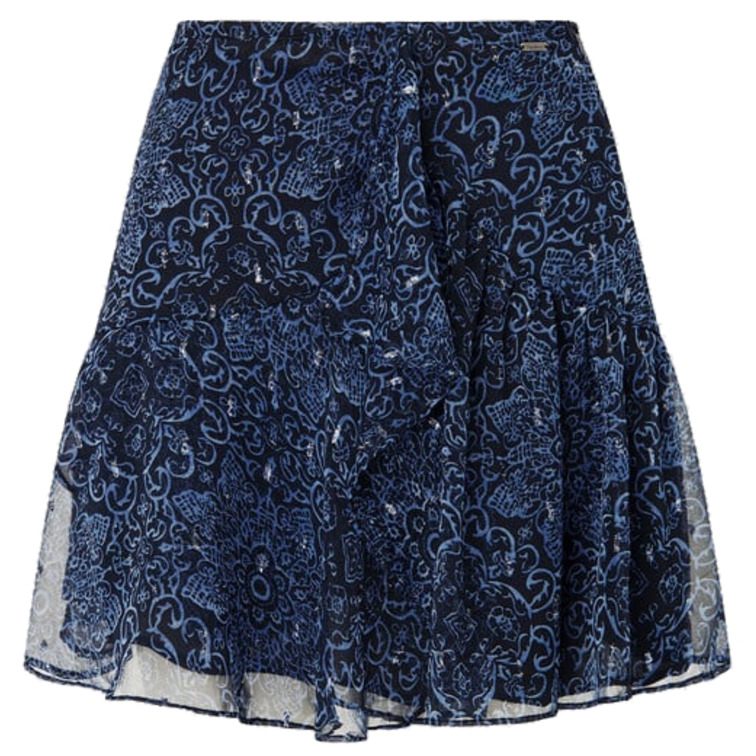 FALDA CORTA CON VOLANTES MUJER PEPE JEANS