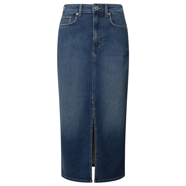 FALDA VAQUERA MIDI MUJER PEPE JEANS ABERTURA FRONTAL