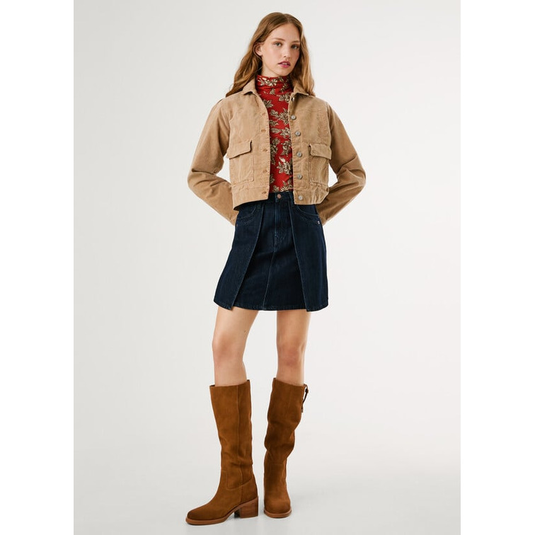 FALDA VAQUERA MUJER PEPE JEAN TIRO ALTO