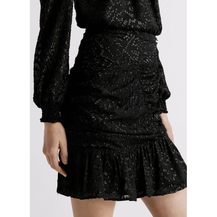 FALDA CORTA DRAPEADA MUJER PEPE JEANS