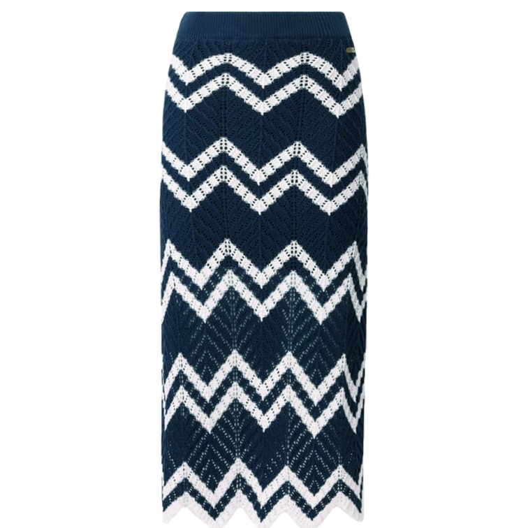 FALDA MIDI MUJER PEPE JEANS ESTAMPADO ZIGZAG