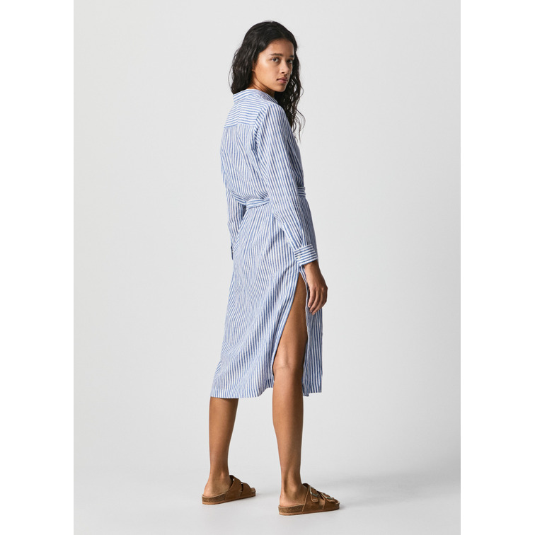 VESTIDO CAMISERO MUJER PEPE JEANS MERIUT Korner