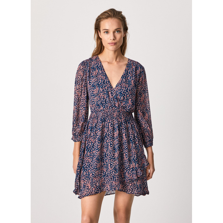 VESTIDO CON ESTAMPADO FLORAL MUJER PEPE JEANS MARINA