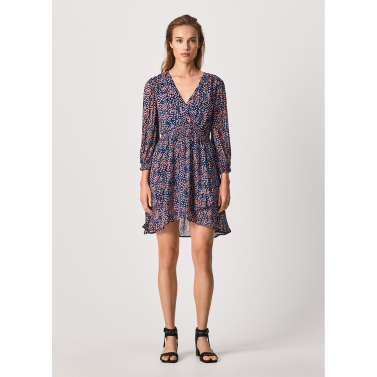VESTIDO CON ESTAMPADO FLORAL MUJER PEPE JEANS MARINA
