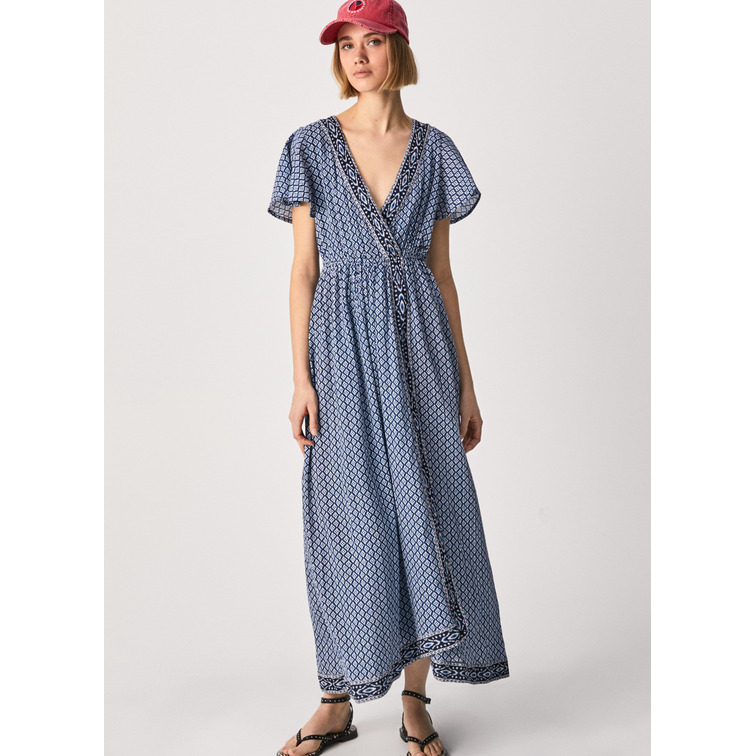 VESTIDO LARGO BOHO MUJER PEPE JEANS LACEY