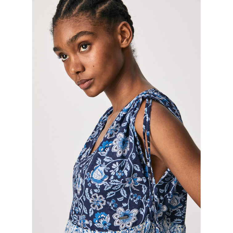 VESTIDO LARGO BOHO MUJER PEPE JEANS MARIELLE