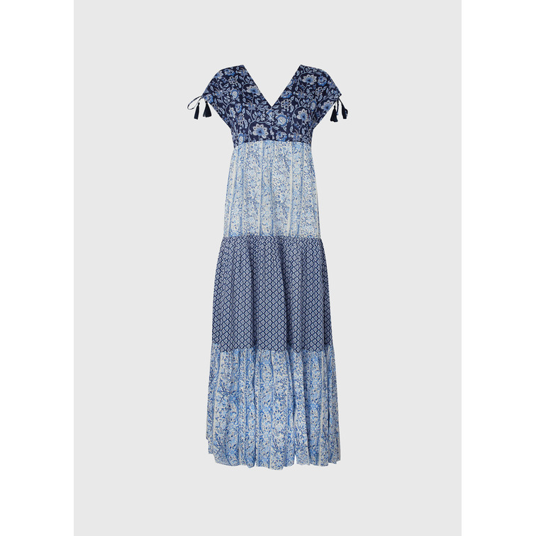 VESTIDO LARGO BOHO MUJER PEPE JEANS MARIELLE