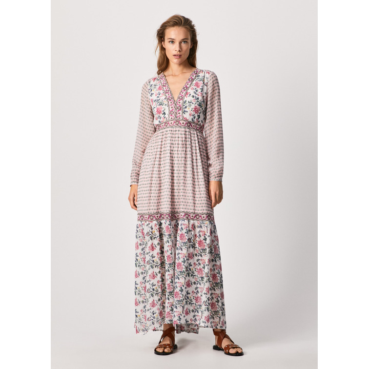 VESTIDO COMBINADO MUJER PEPE JEANS JOLI