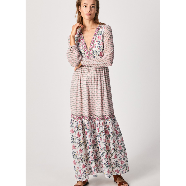 VESTIDO COMBINADO MUJER PEPE JEANS JOLI