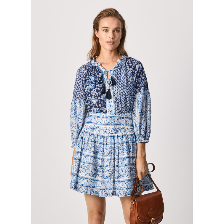 VESTIDO COMBINADO MUJER PEPE JEANS JESS