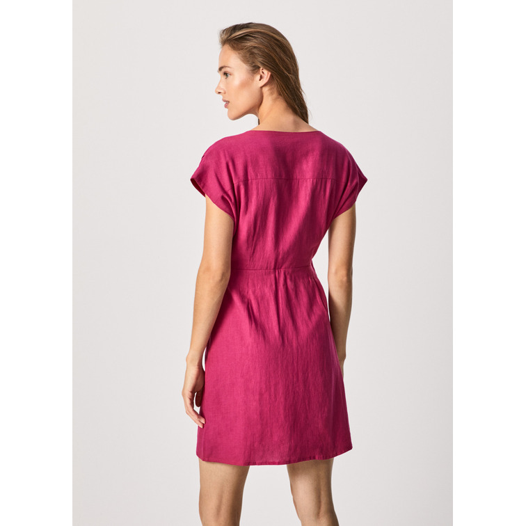 VESTIDO CRUZADO MUJER PEPE JEANS LOTTY