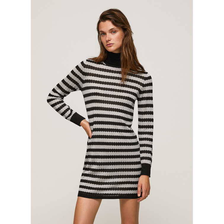 VESTIDO CORTO DE PUNTO MUJER PEPE JEANS BAMBA