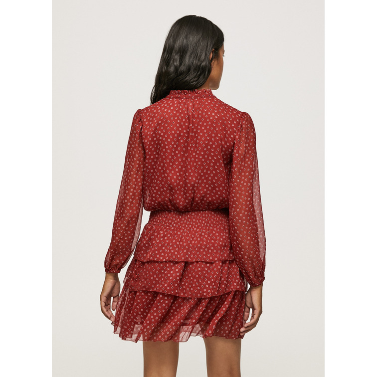 VESTIDO ESTAMPADO FLORAL MUJER PEPE JEANS DELIA