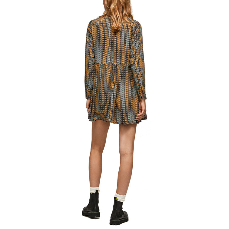 VESTIDO SKATER CON ESTAMPADO FLORAL MUJER PEPE JEANS DIANA