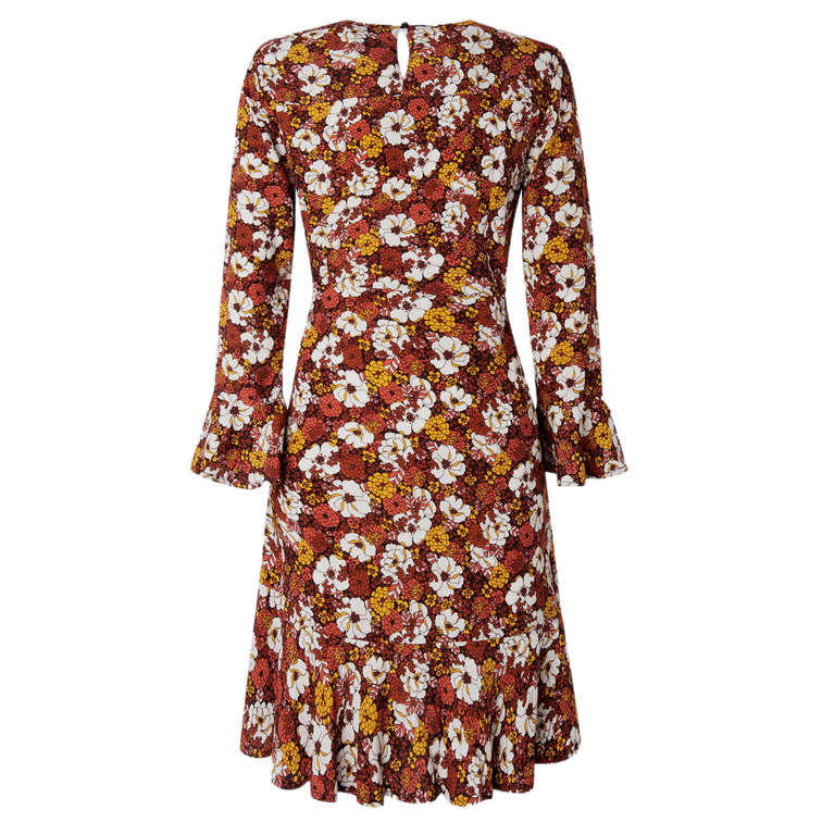 VESTIDO CORTO ESTAMPADO MUJER PEPE JEANS LEIRE