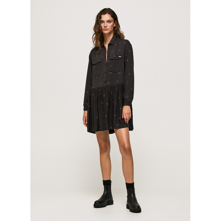 VESTIDO CORTO ESTAMPADO PAISLEY MUJER PEPE JEANS PAOLA