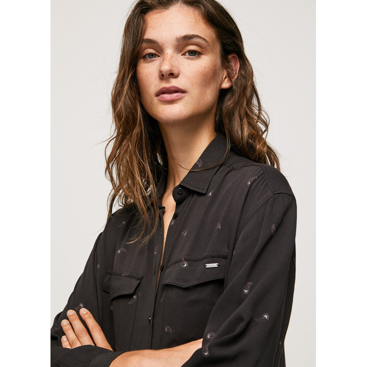 VESTIDO CORTO ESTAMPADO PAISLEY MUJER PEPE JEANS PAOLA