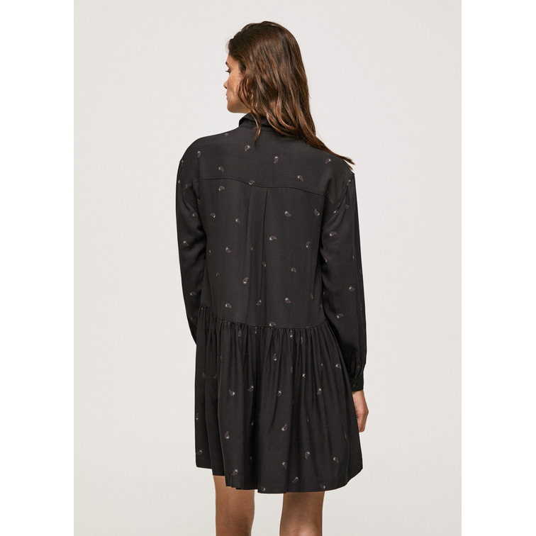 VESTIDO CORTO ESTAMPADO PAISLEY MUJER PEPE JEANS PAOLA