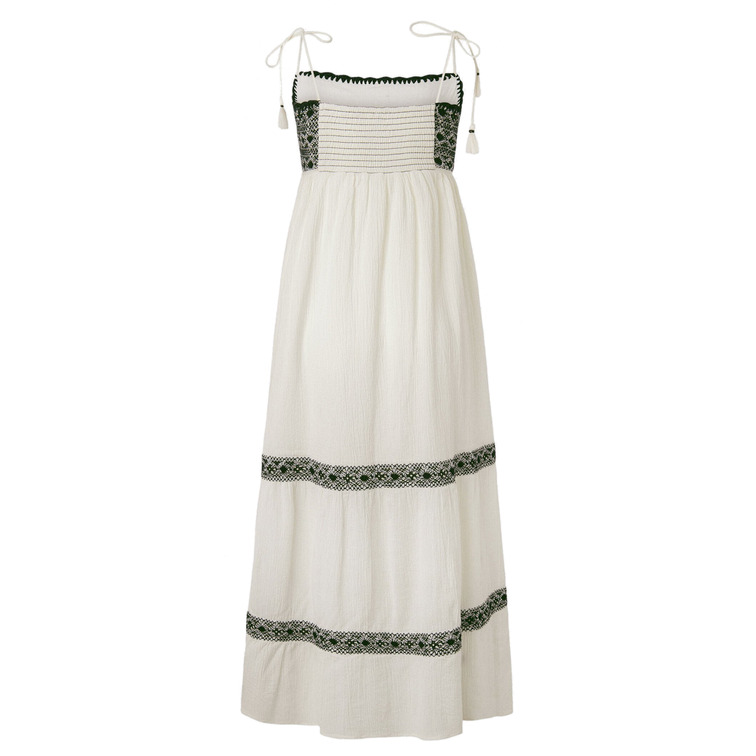VESTIDO ALGODÓN BORDADO MUJER PEPE JEANS ARIEL