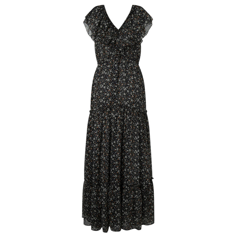 VESTIDO CHIFÓN ESTAMPADO FLORAL MUJER PEPE JEANS AROA