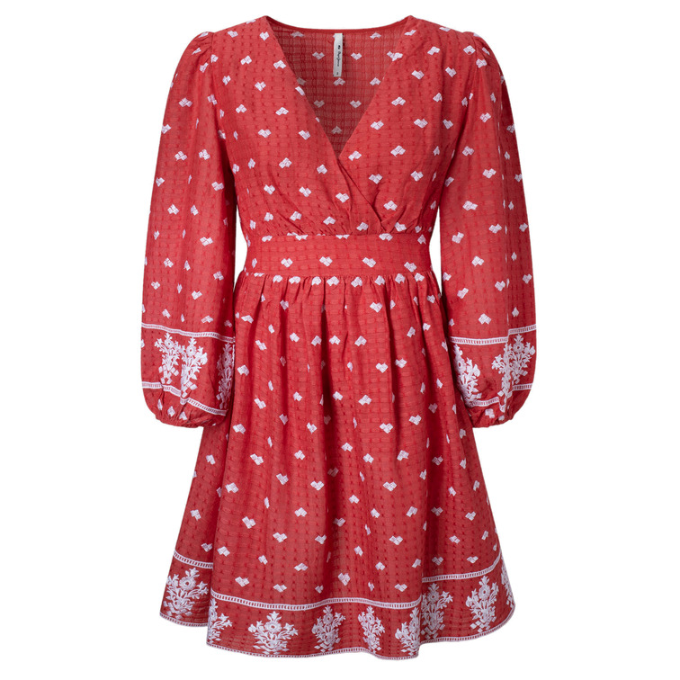 VESTIDO DETALLES BORDADOS MUJER PEPE JEANS BATIA