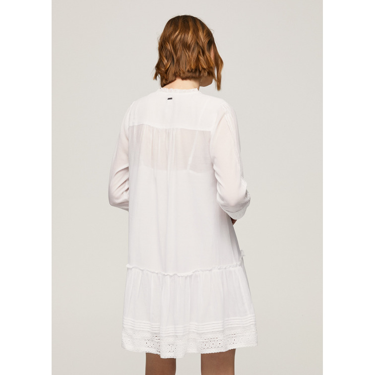 VESTIDO DETALLES CALADOS MUJER PEPE JEANS PATRIS