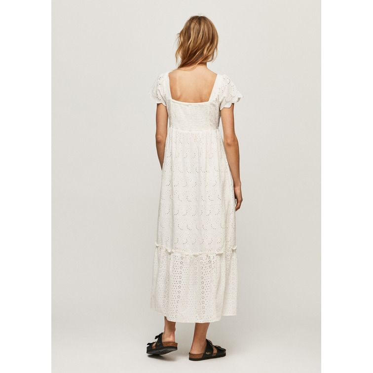 VESTIDO ALGODÓN BORDADO MUJER PEPE JEANS PERI