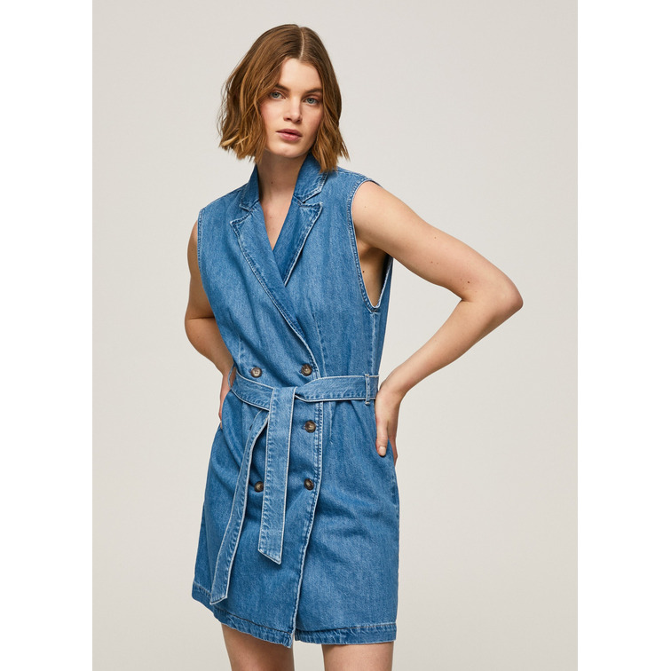 VESTIDO CORTO DENIM MUJER PEPE JEANS CARMEN