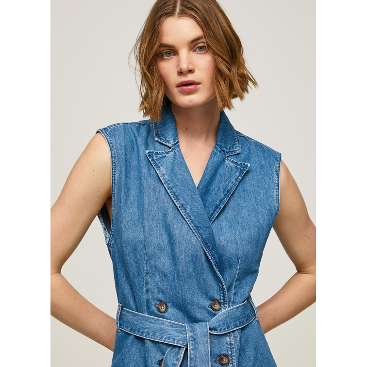 VESTIDO CORTO DENIM MUJER PEPE JEANS CARMEN