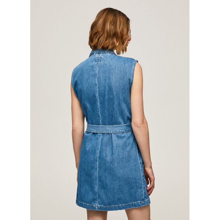 VESTIDO CORTO DENIM MUJER PEPE JEANS CARMEN