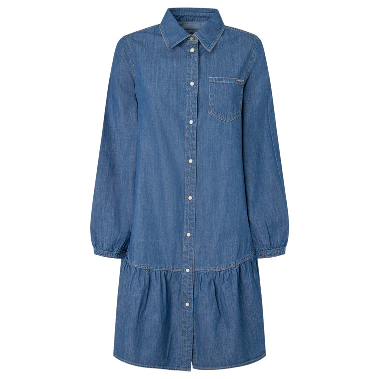 VESTIDO DENIM CAMISERO MUJER PEPE JEANS ALISON