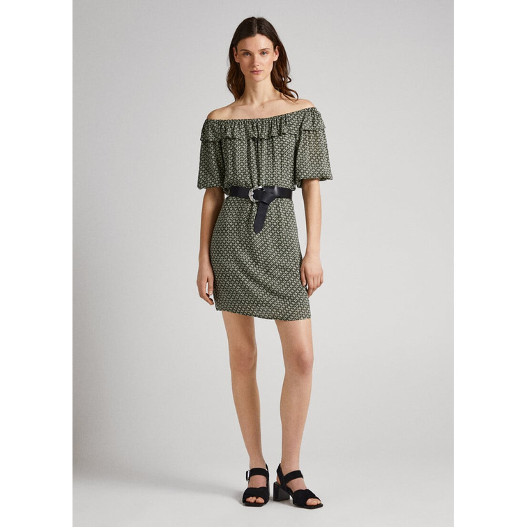 VESTIDO ESTAMPADO MUJER PEPE JEANS FLANCHE