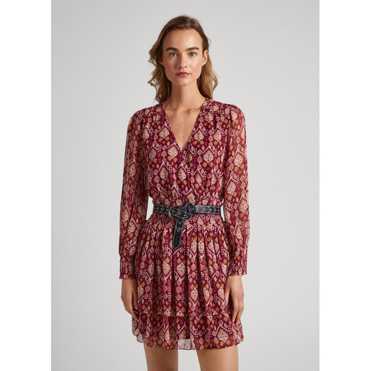 VESTIDO CHIFÓN ORNAMENTAL MUJER PEPE JEANS GALA