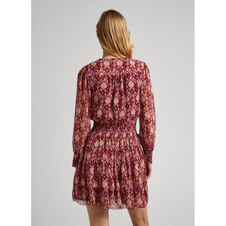VESTIDO CHIFÓN ORNAMENTAL MUJER PEPE JEANS GALA