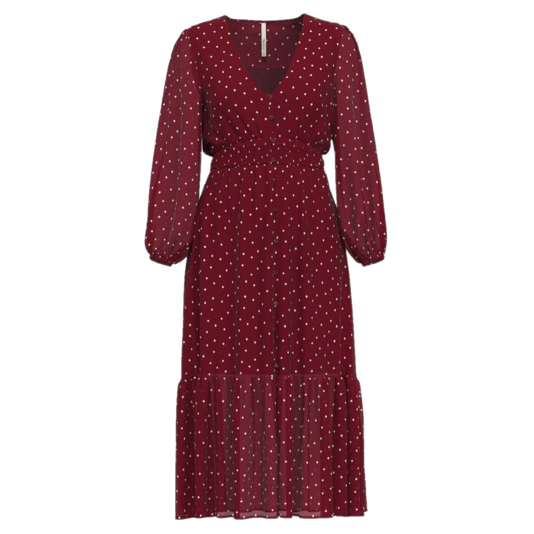 VESTIDO ESTAMPADO PUNTOS MUJER PEPE JEANS GIO