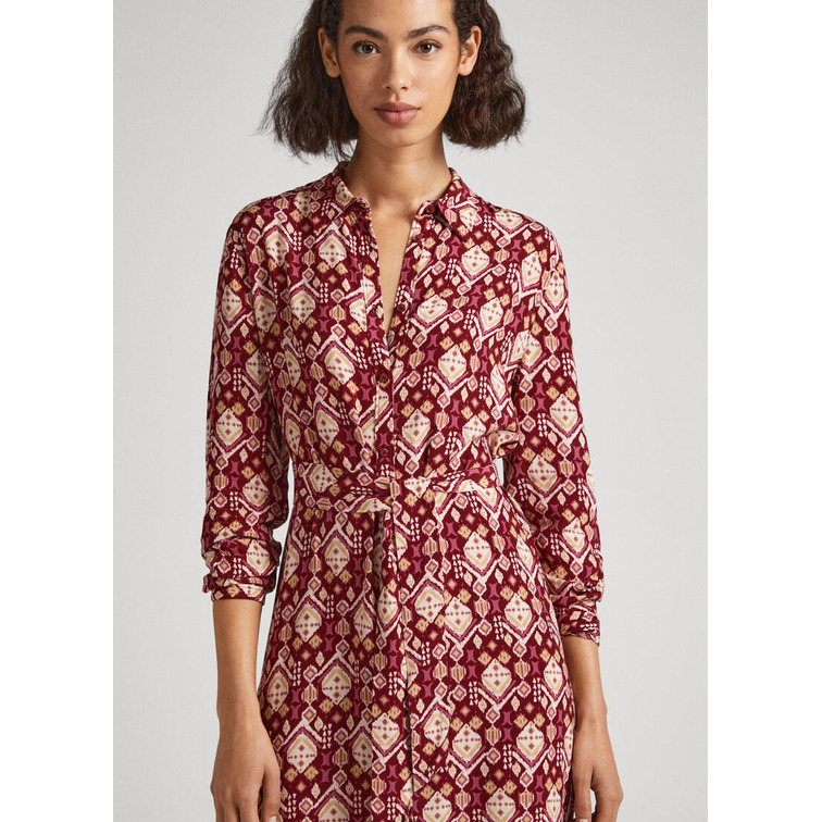 VESTIDO ESTAMPADO ORNAMENTAL MUJER PEPE JEANS GLORIA