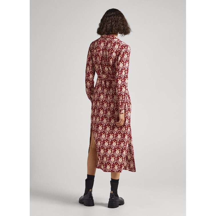 VESTIDO ESTAMPADO ORNAMENTAL MUJER PEPE JEANS GLORIA