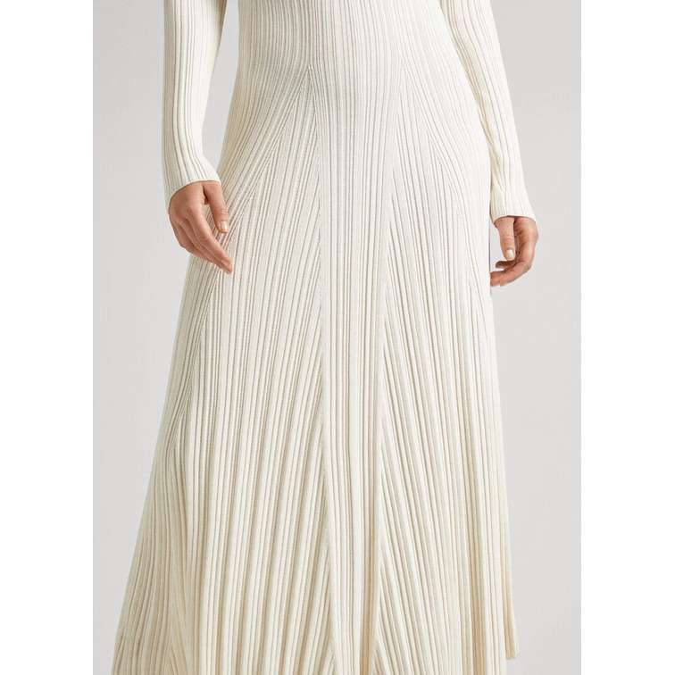 VESTIDO LARGO MUJER PEPE JEANS EN TEJIDO CANALÉ