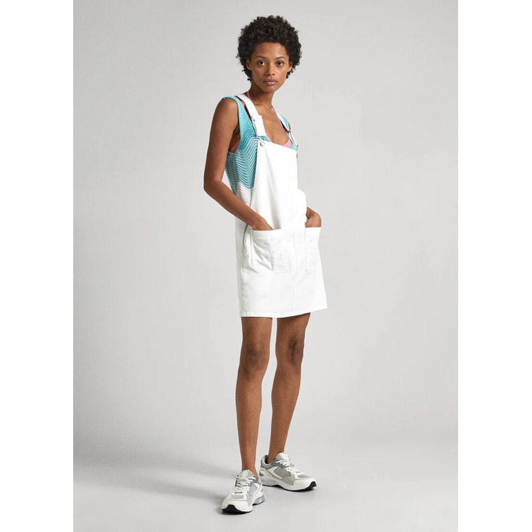 VESTIDO CORTO DENIM MUJER PEPE JEANS VESTA ANGLAISE