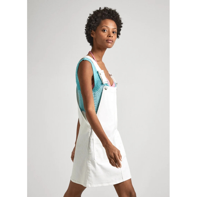 VESTIDO CORTO DENIM MUJER PEPE JEANS VESTA ANGLAISE