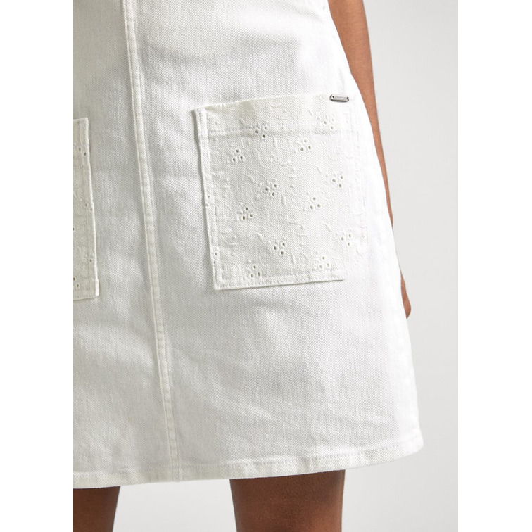 VESTIDO CORTO DENIM MUJER PEPE JEANS VESTA ANGLAISE