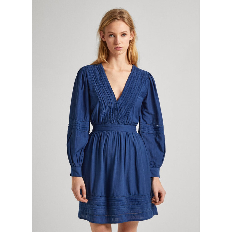 VESTIDO CORTO PLISADO MUJER PEPE JEANS